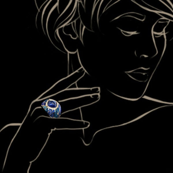 Anello artigianale delicato