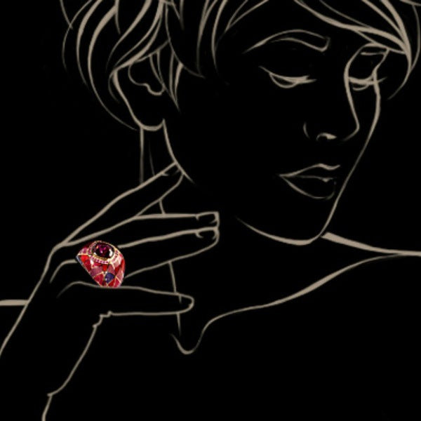 Anello artigianale delicato