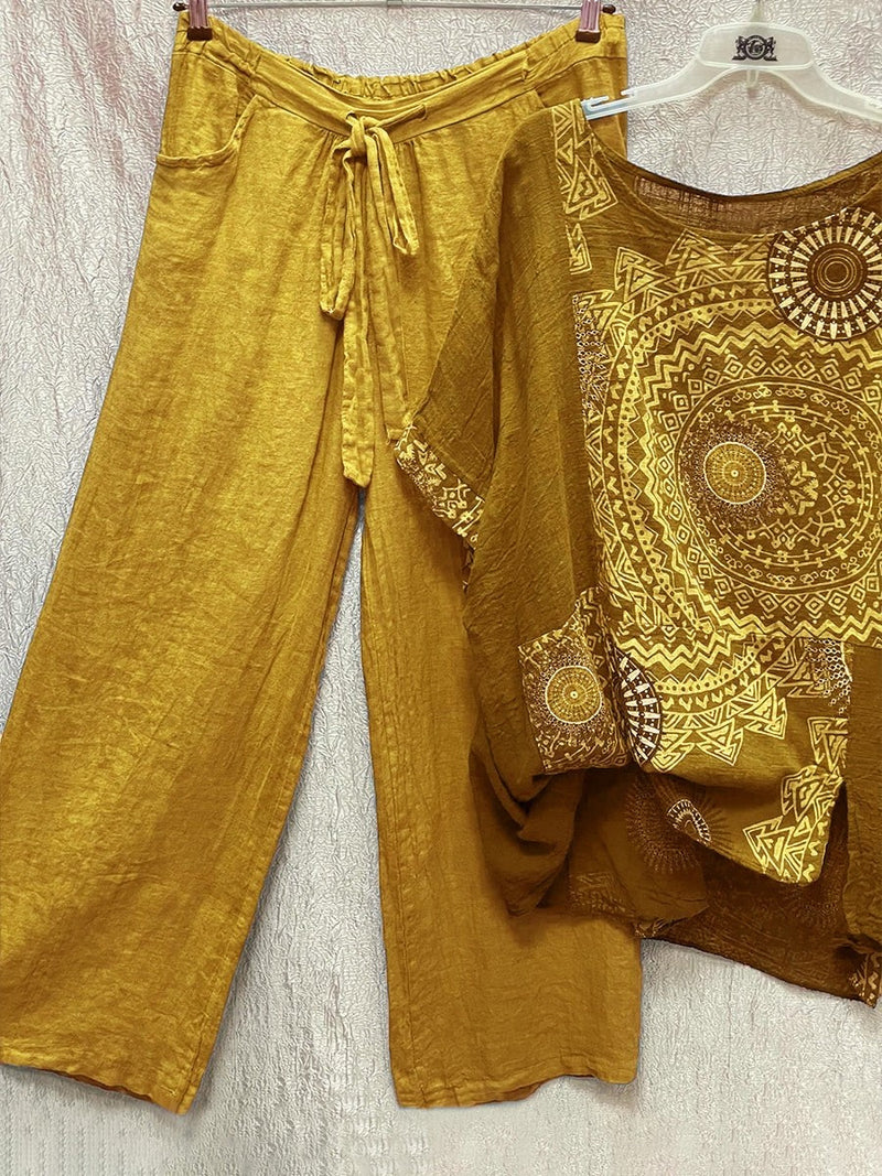 ER | Set a due pezzi con stampa bohémien