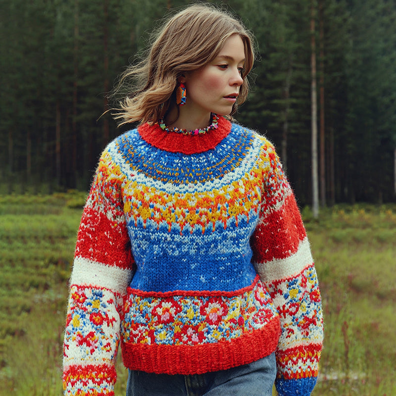 Maglione ispirato al vintage