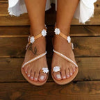 ER | Sandali eleganti in pizzo