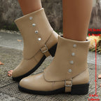 Stivali Ortopediche Aggraziate dal Look Moderno