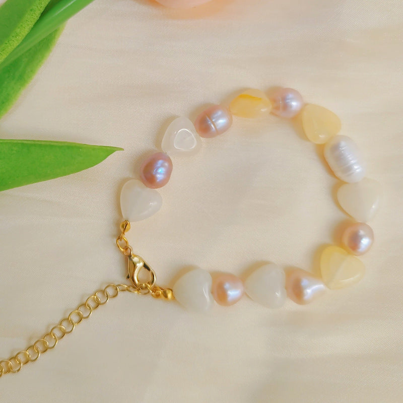 Perla Bracciale vintage fatto a mano