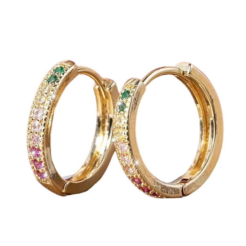 Oro Orecchino elegante per ogni occasione