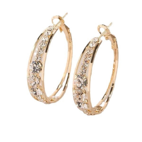 Oro Orecchino elegante per ogni occasione