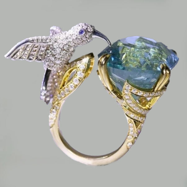 Anello bellissimo con stile unico