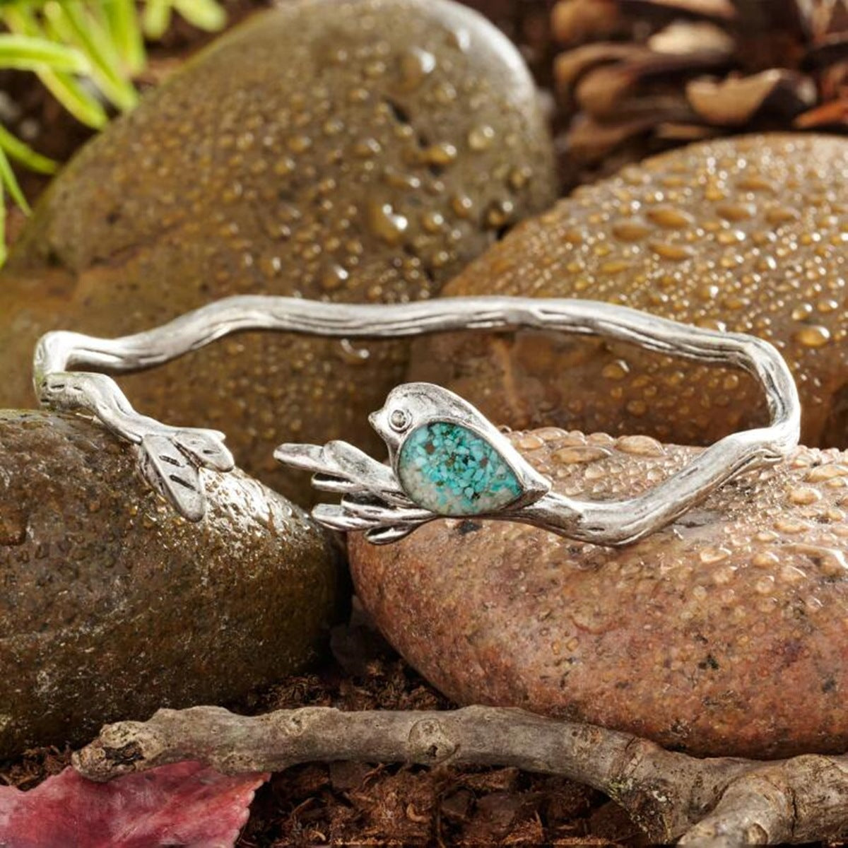 Argento Bracciale romantico per momenti speciali