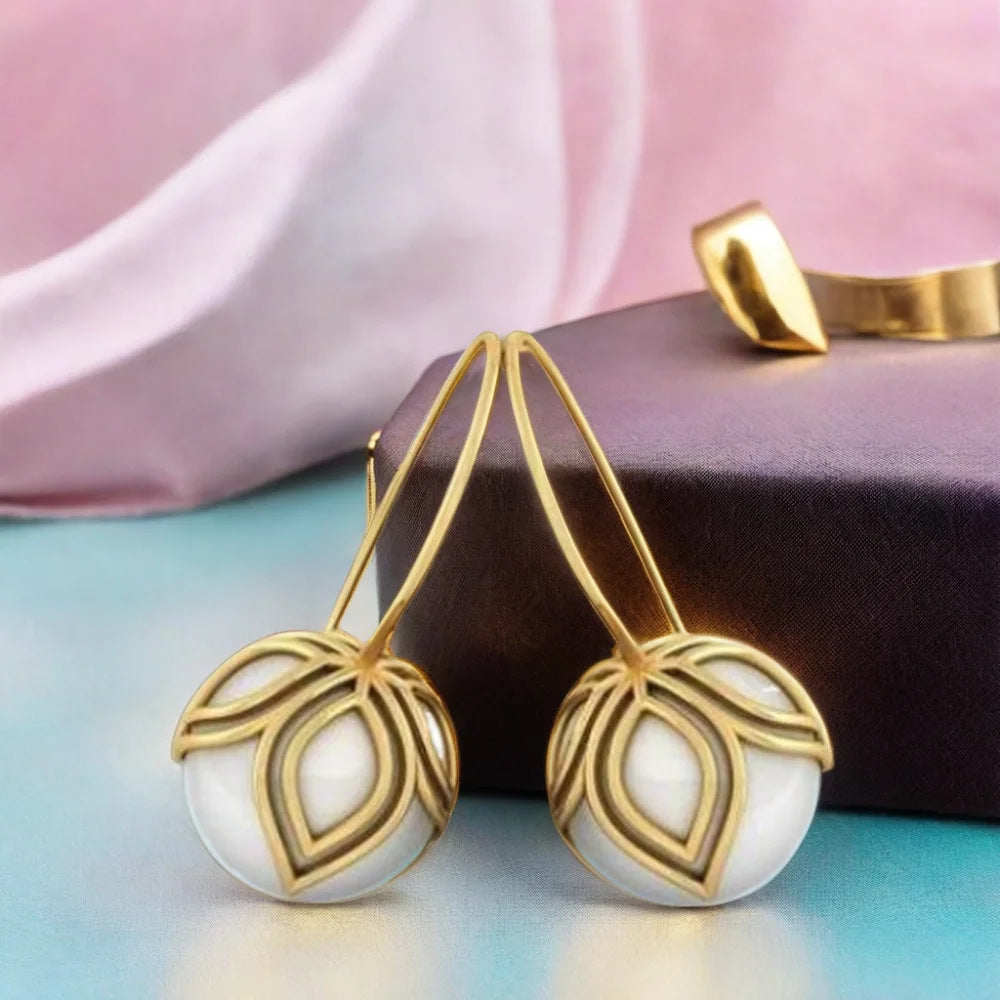 Oro Orecchino stupendo per uso quotidiano