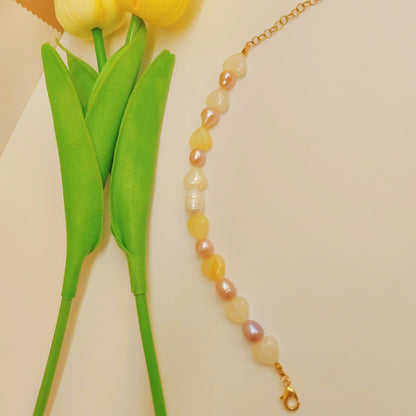 Perla Bracciale vintage fatto a mano