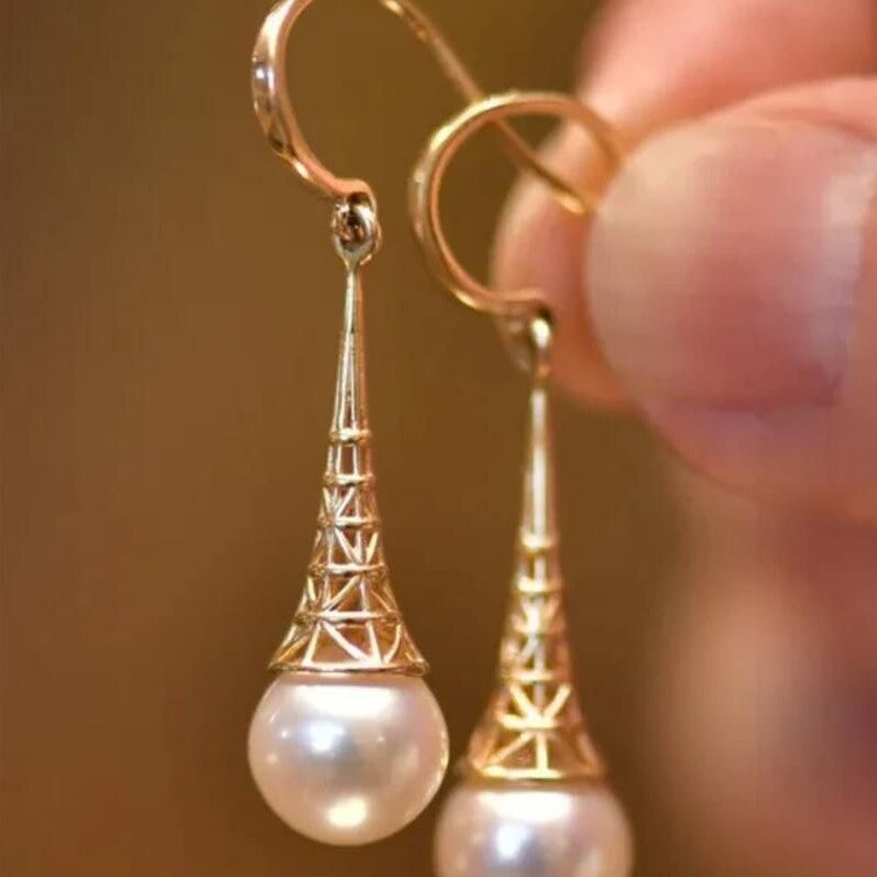 Perla Orecchino bellissimo con stile unico