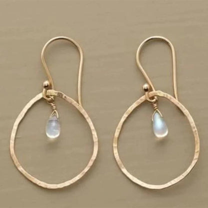 Oro Orecchino stupendo per uso quotidiano