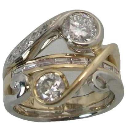 Anello artigianale delicato