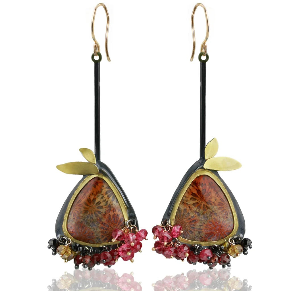 Orecchino vintage fatto a mano