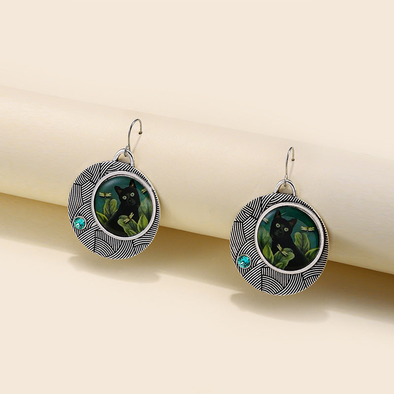 Orecchino vintage fatto a mano