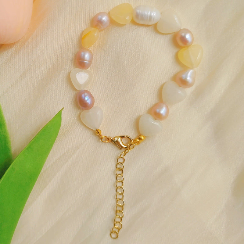 Perla Bracciale vintage fatto a mano