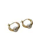 Oro Orecchino vintage fatto a mano