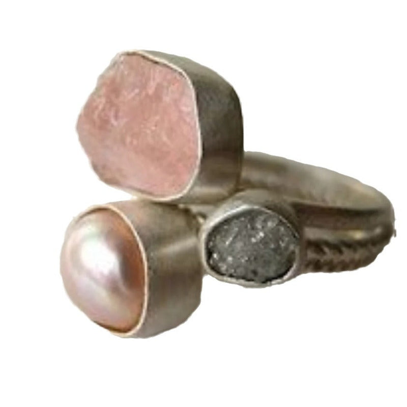 Perla Anello classico dal fascino senza tempo