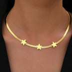 Oro Collana bellissimo con stile unico