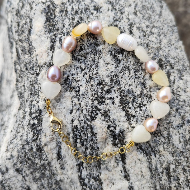 Perla Bracciale vintage fatto a mano