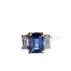 Oro Anello bellissimo con stile unico