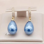 Perla Orecchino artigianale delicato