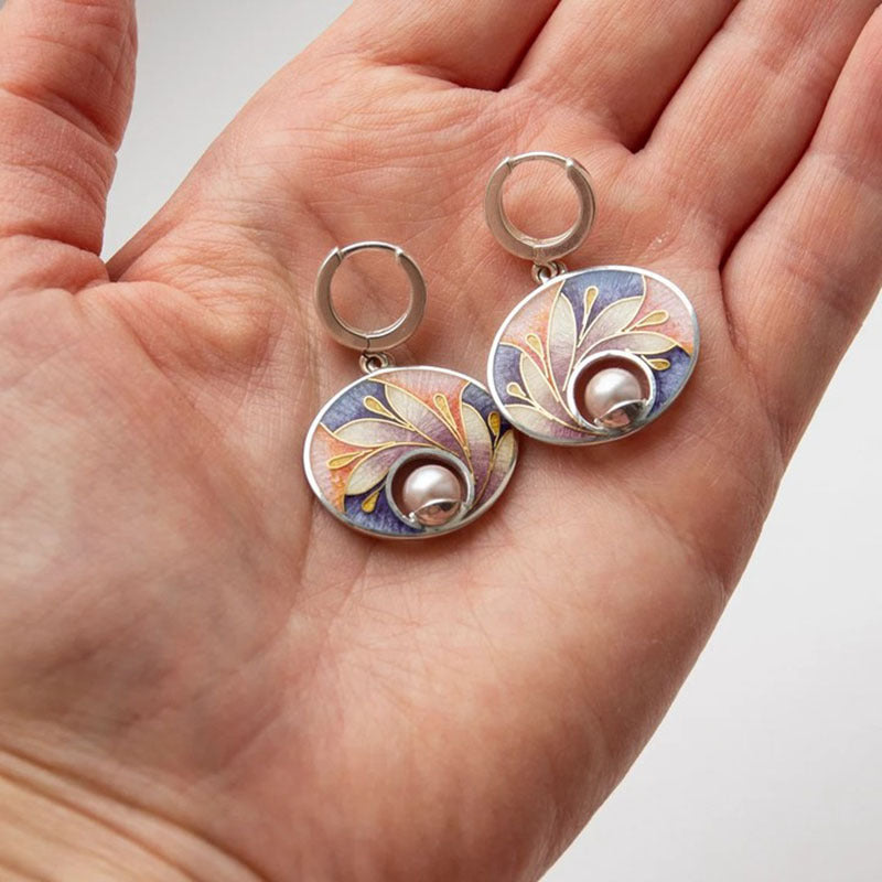 Perla Orecchino artigianale delicato