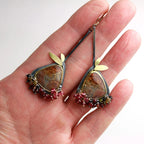 Orecchino vintage fatto a mano