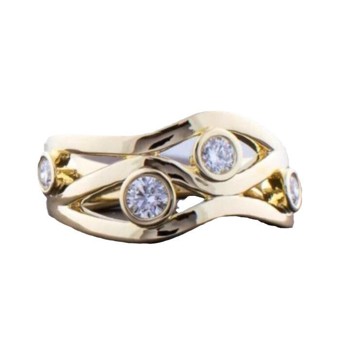 Anello artigianale delicato