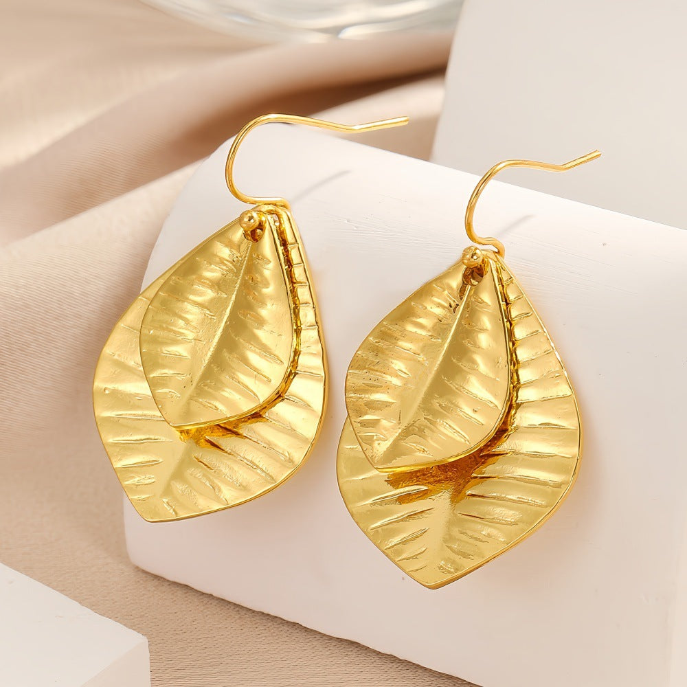 Oro Orecchino elegante per ogni occasione