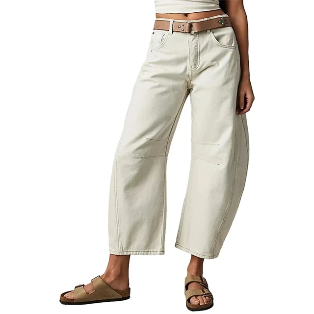 ER | Jeans cargo affusolati e rilassati