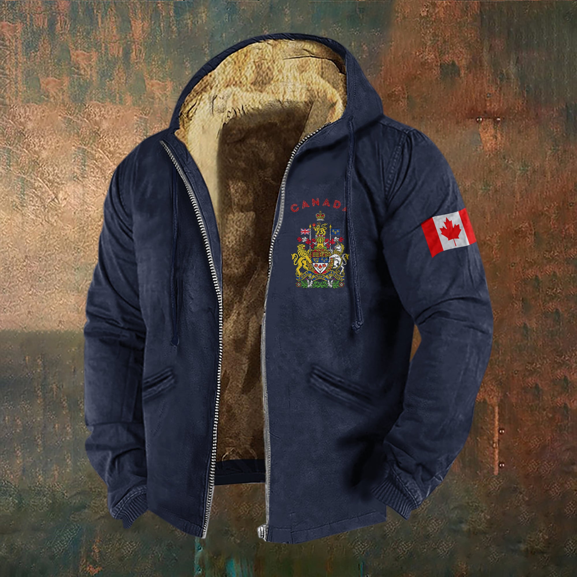 Men's Canadian Coat Of Arms Jacket elevenforest