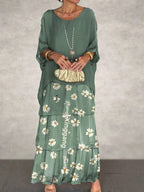 ER | Maxi abito a strati sciolto