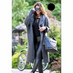 LP | Cappotto lungo da donna in maglia